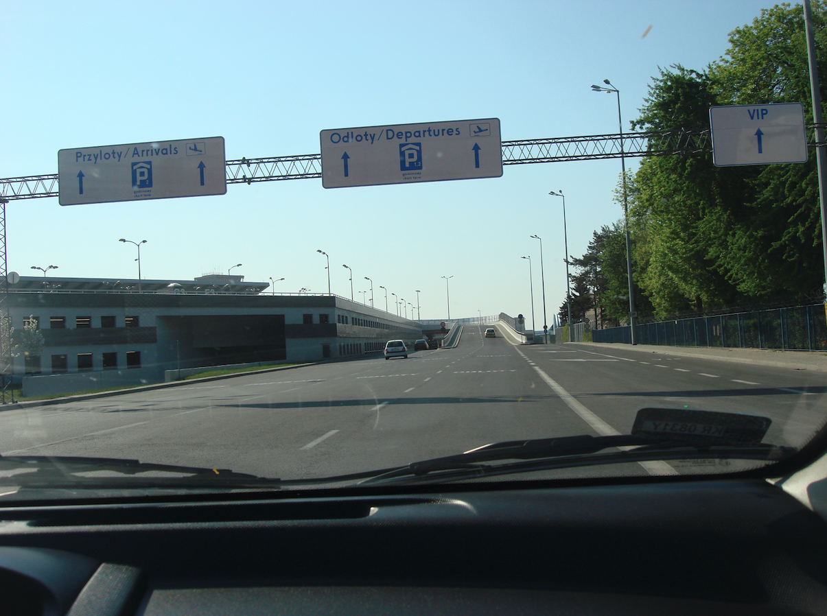 Okecie airport. 2009. Photo by Karol Placha Hetman