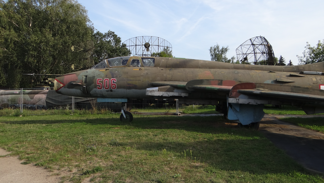 Su-22 UM 3 K nb 506. 2012 rok. Zdjęcie Karol Placha Hetman