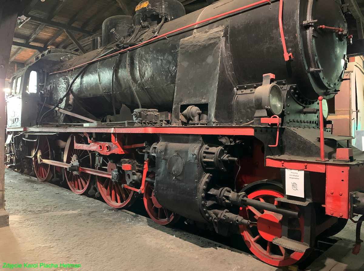 Steam Locomotive Ok22-23. 2022 year. Photo by Karol Placha Hetman