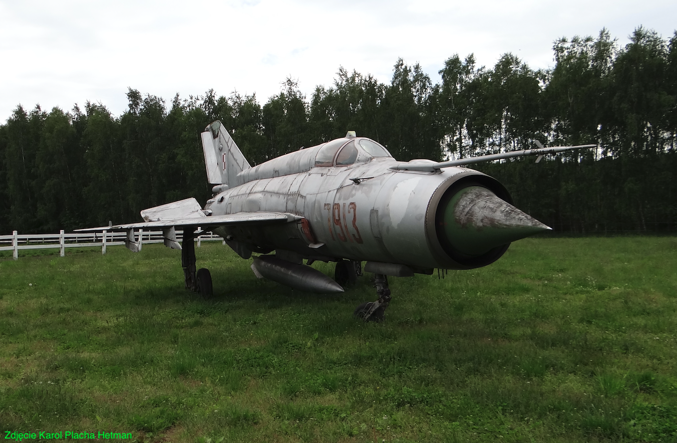 MiG-21 MF nb 7913. 2021 year. Photo by Karol Placha Hetman