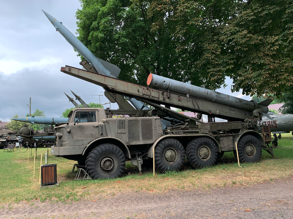 The 9P113 launcher with the 9M21 missile. 2022. Photo by Karol Placha Hetman