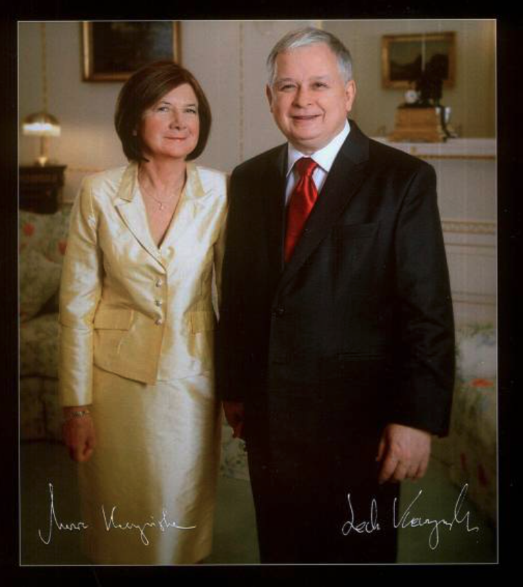 Presidential Couple: Lech and Maria Kaczyński. Photo of Our Journal