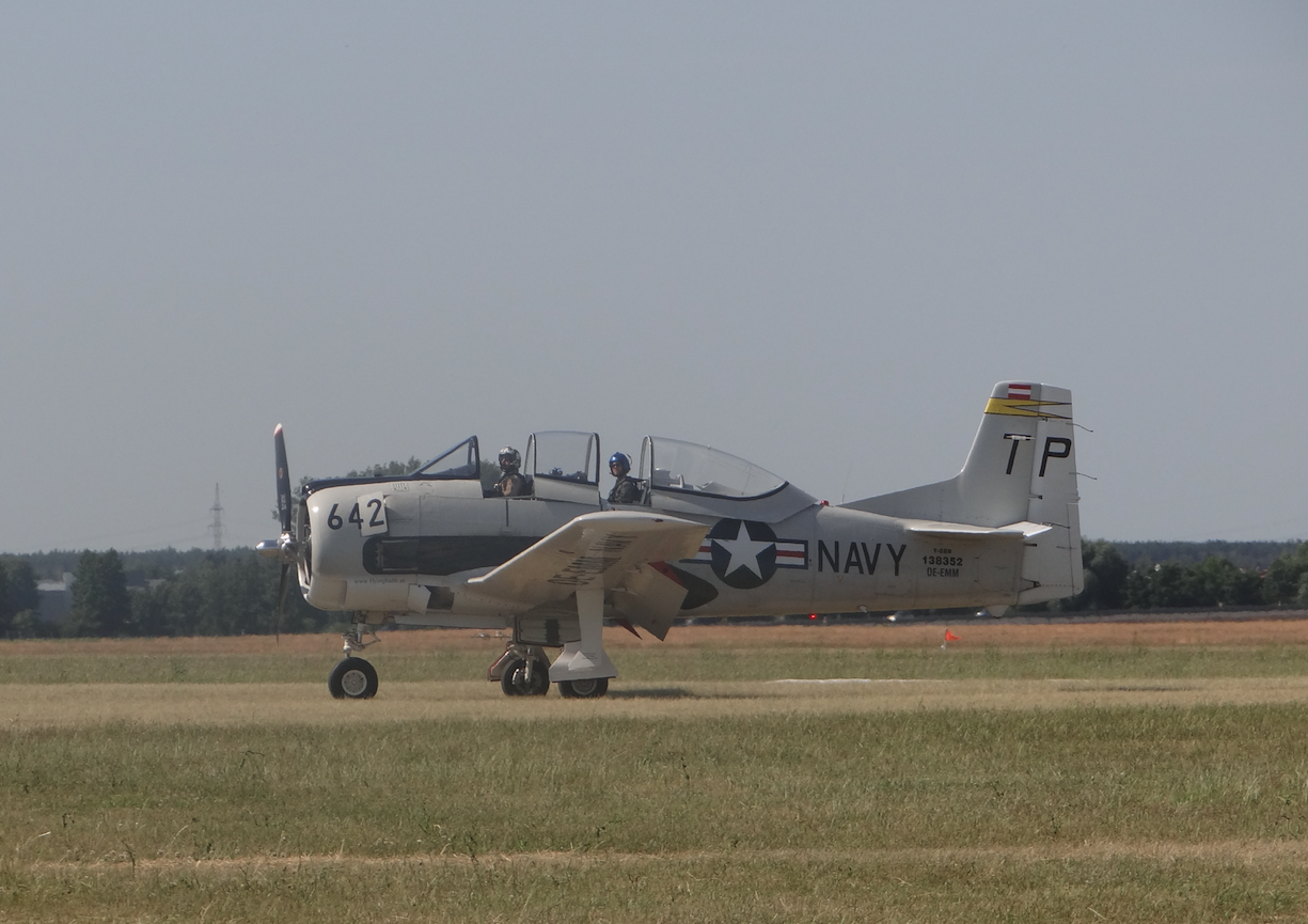 North American T-28 Trojan nb 642. 2022 rok. Zdjęcie Karol Placha Hetman