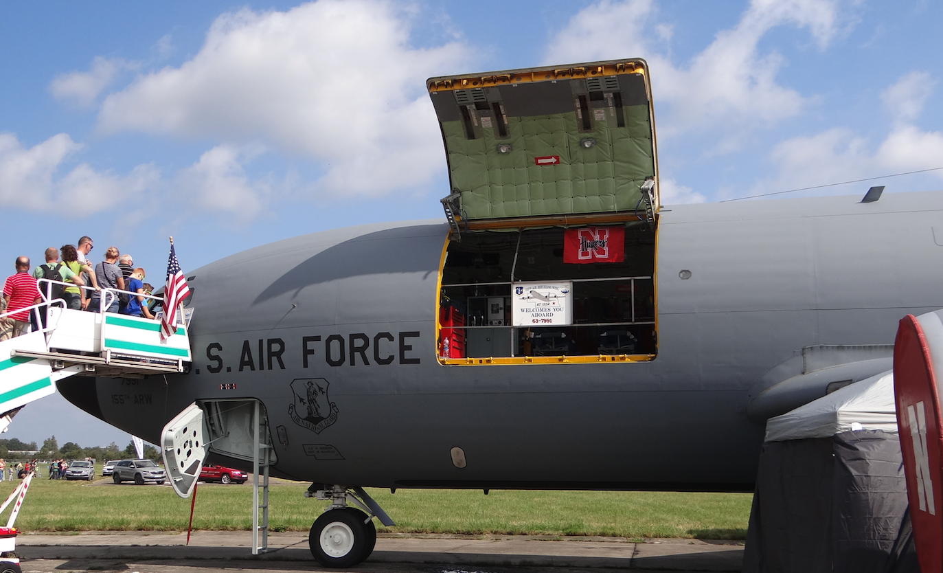 Boeing KC-135 R Stratotanker. 2018 rok. Zdjęcie Karol Placha Hetman