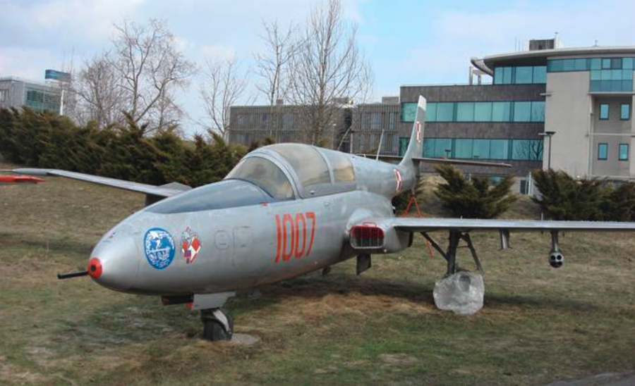 TS-11 nb 1007. Muzeum Lotnictwa Polskiego. 2010 rok. Zdjęcie Karol Placha Hetman