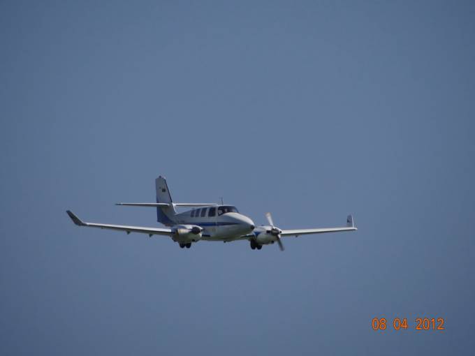 The prototype of a Lithuanian operational aircraft, 2012. Photo by Karol Placha Hetman