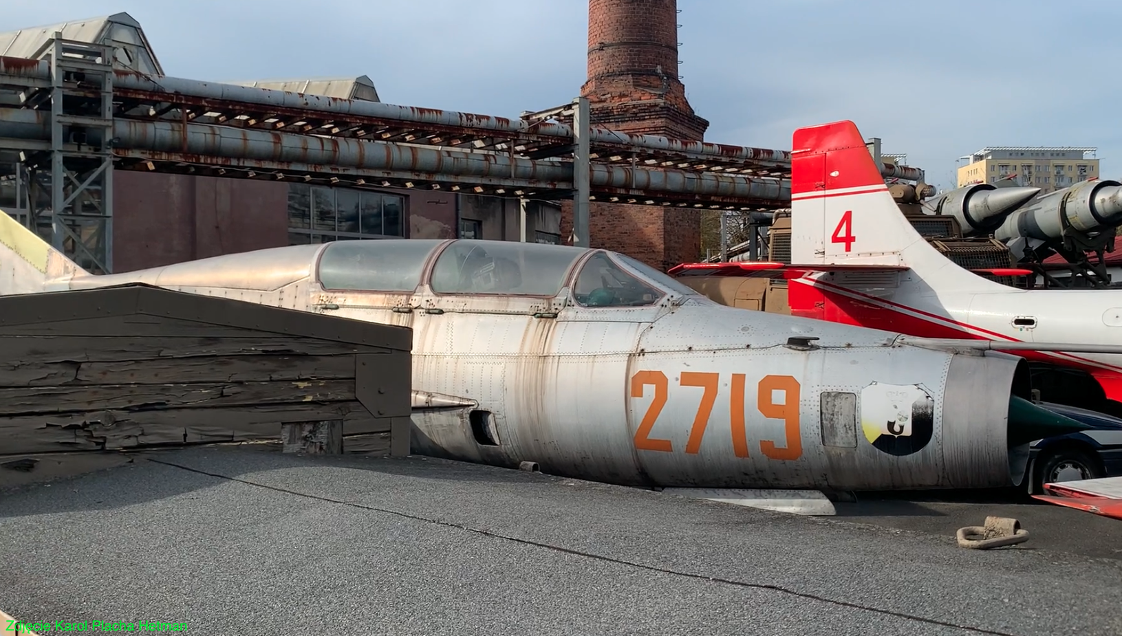 MiG-21 U nb 2719. 2023 rok. Zdjęcie Karol Placha Hetman