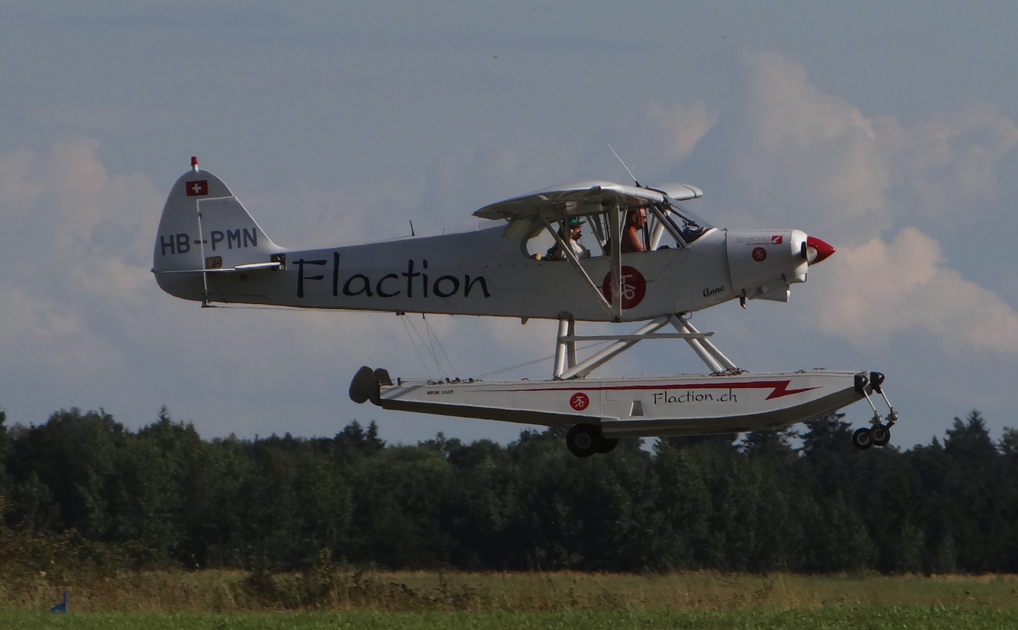 Piper PA-18-150 Super Cub. Mazury Air Show 2018. Zdjęcie Karol Placha Hetman