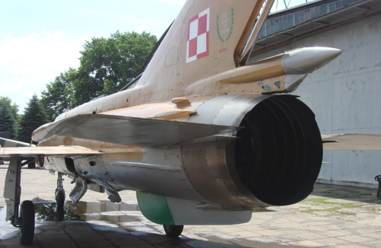 MiG-21 MF nb 9107. Czyżyny 2009. Photo by Karol Placha Hetman