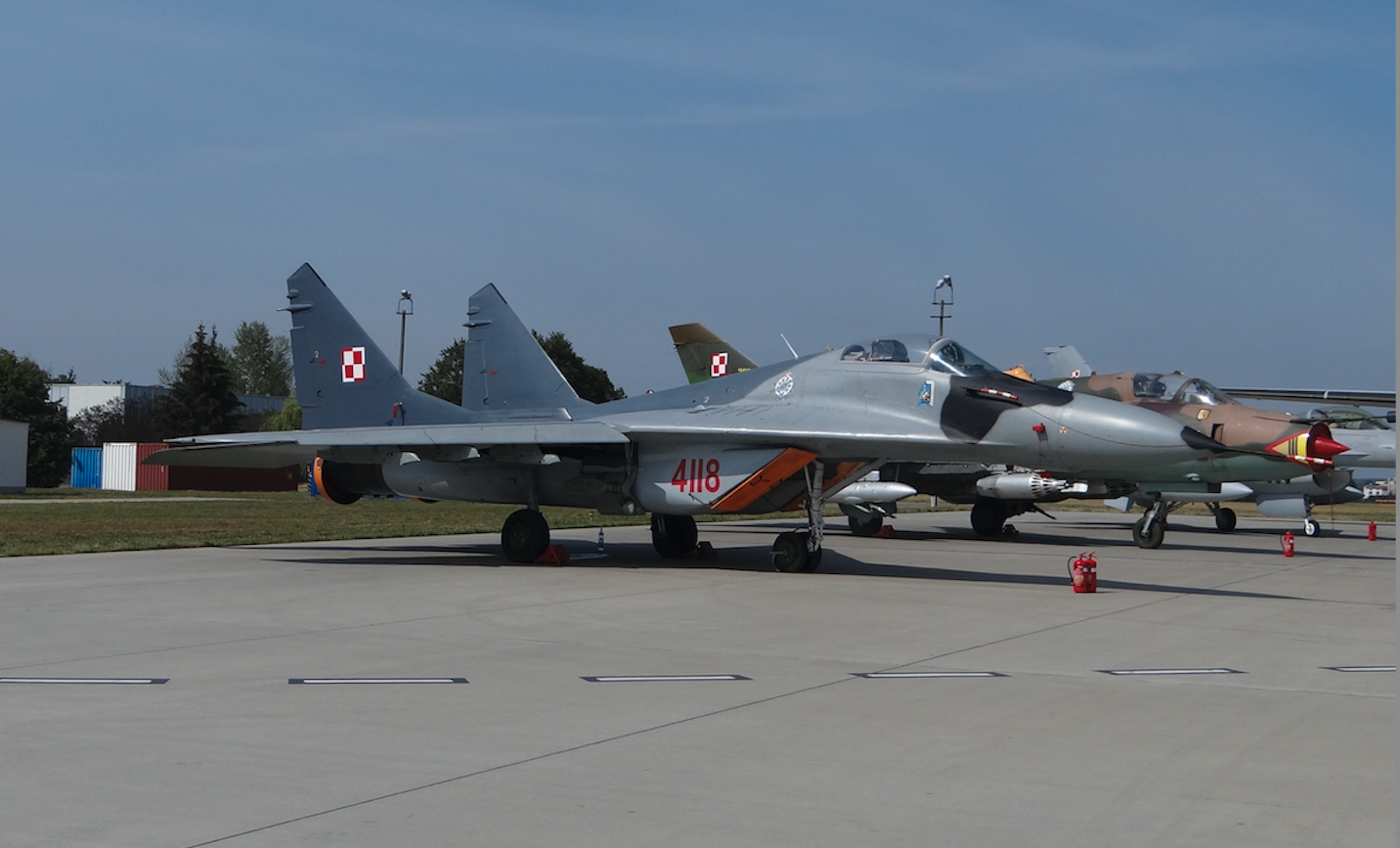 MiG-29 nb 4118. 2017 year. Photo by Karol Placha Hetman