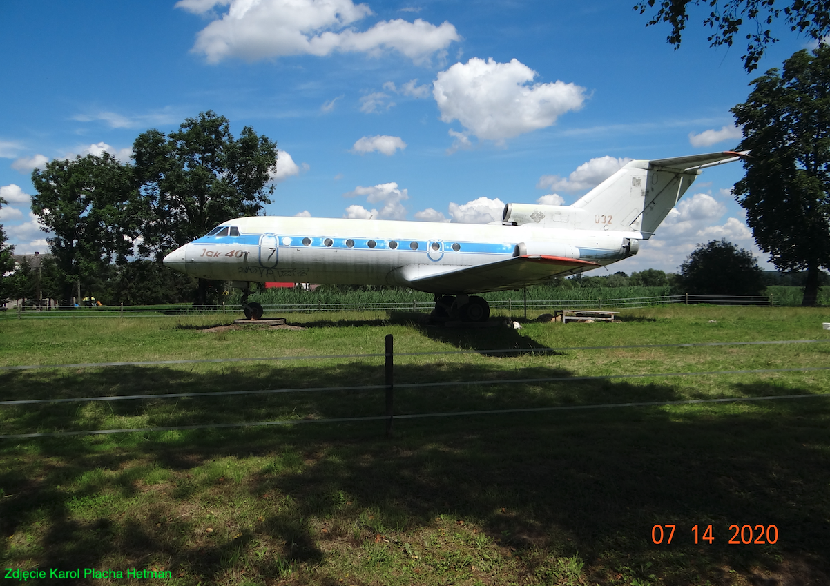 Yakovlev Yak-40 nb 032. 2020 year. Photo by Karol Placha Hetman