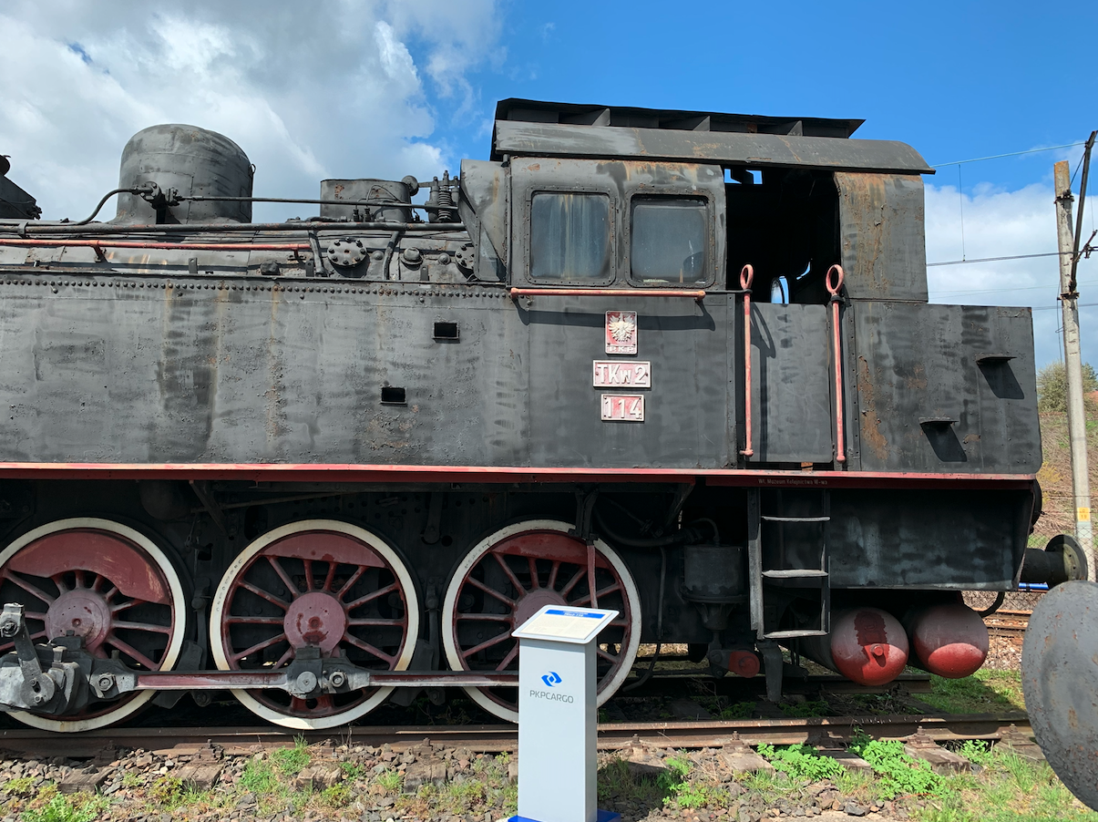 Steam locomotive TKw2-114. 2021. Photo by Karol Placha Hetman