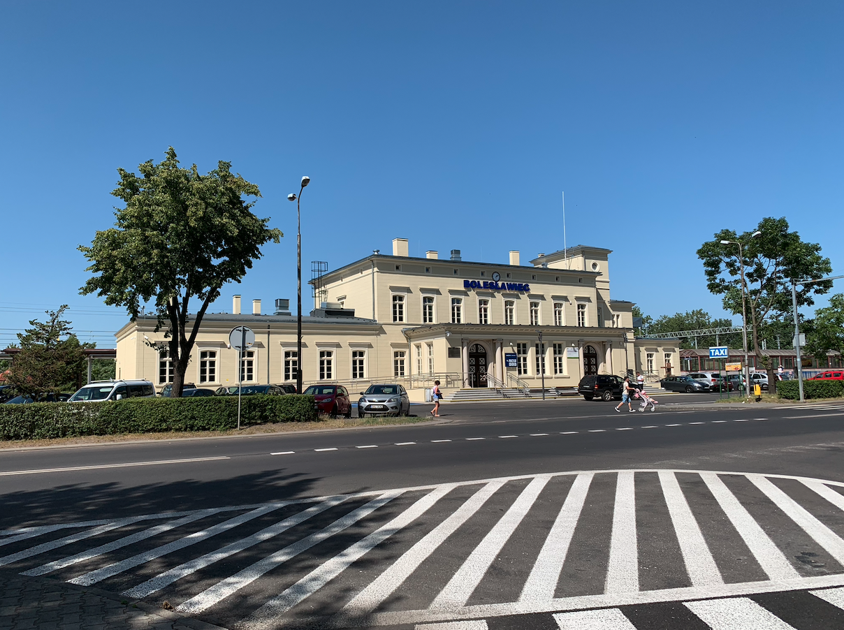 Bolesławiec Railway Station. 2022. Photo by Karol Placha Hetman