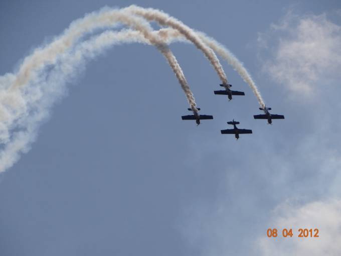 The Flying Bulls at Lake Niegocin 2012. Photo by Karol Placha Hetman