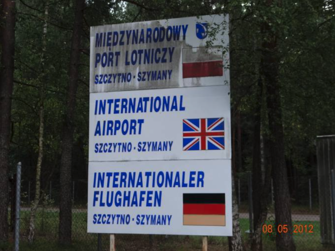 Szymany airport. 2012 year. Photo by Karol Placha Hetman