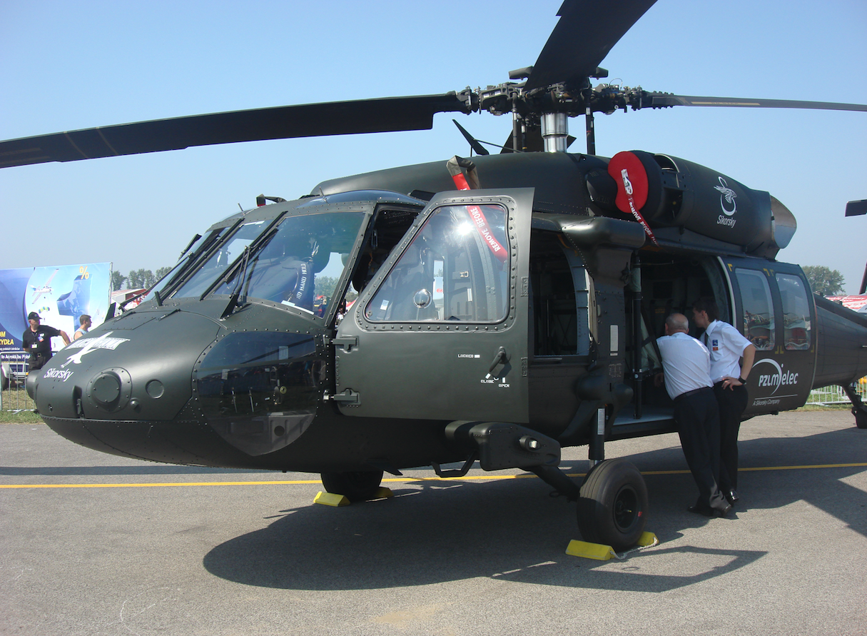 S-70i Black Hawk 2011 rok. Zdjęcie Karol Placha Hetman