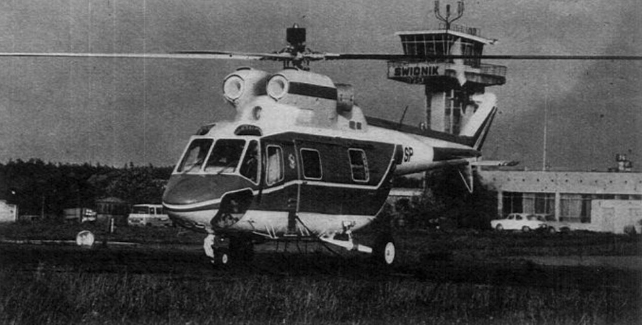 PZL W-3 Sokół prototype. Świdnik 1978 year. Photo of LAC