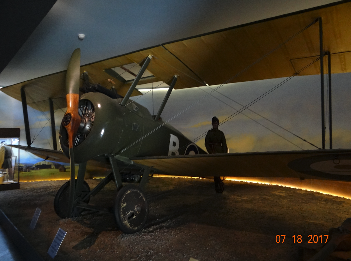 Sopwith F.1 Camel. Muzeum Lotnictwa Polskiego. 2017 rok. Zdjęcie Karol Placha Hetman