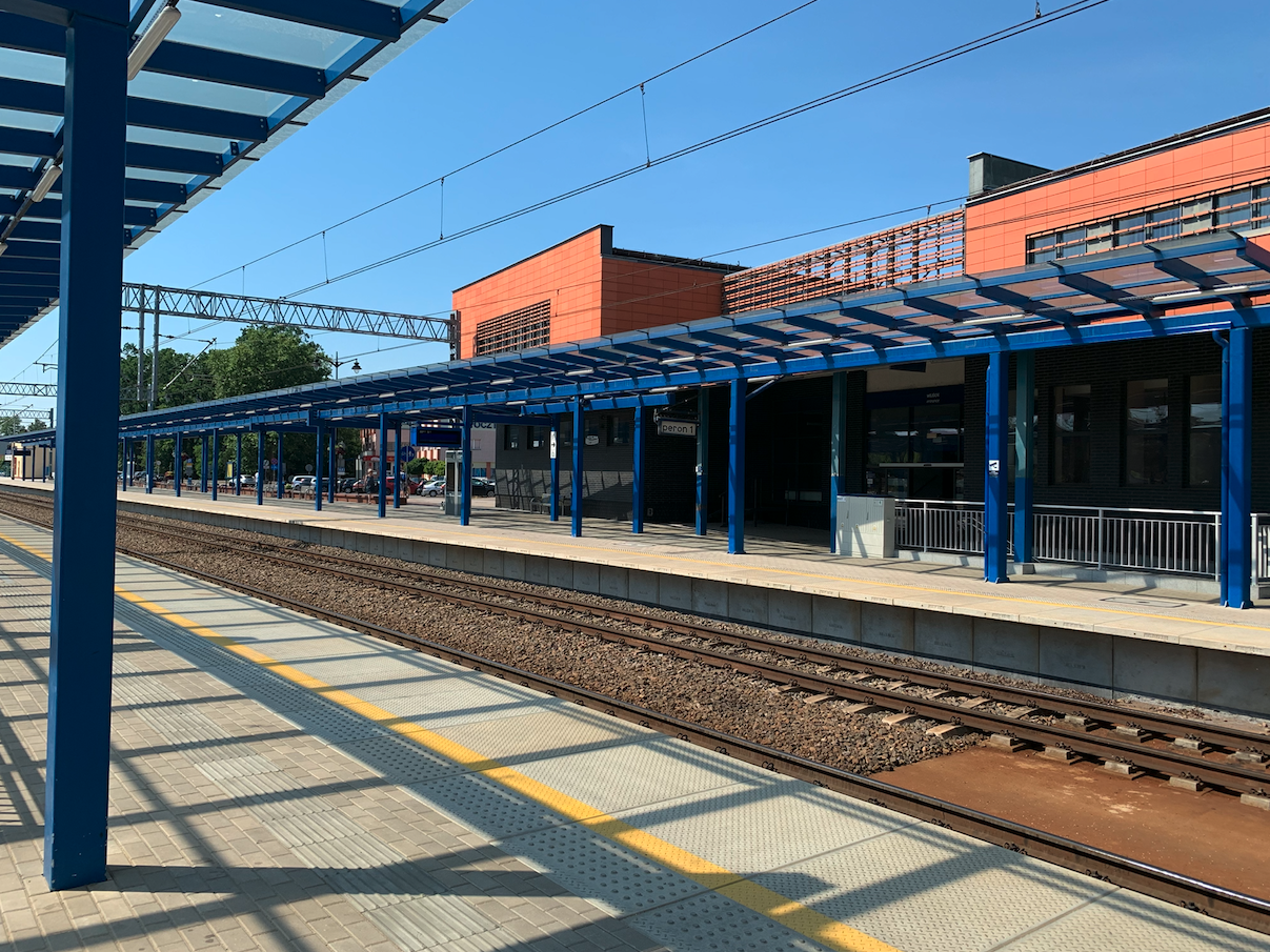 Leszno train station. 2021. Photo by Karol Placha Hetman