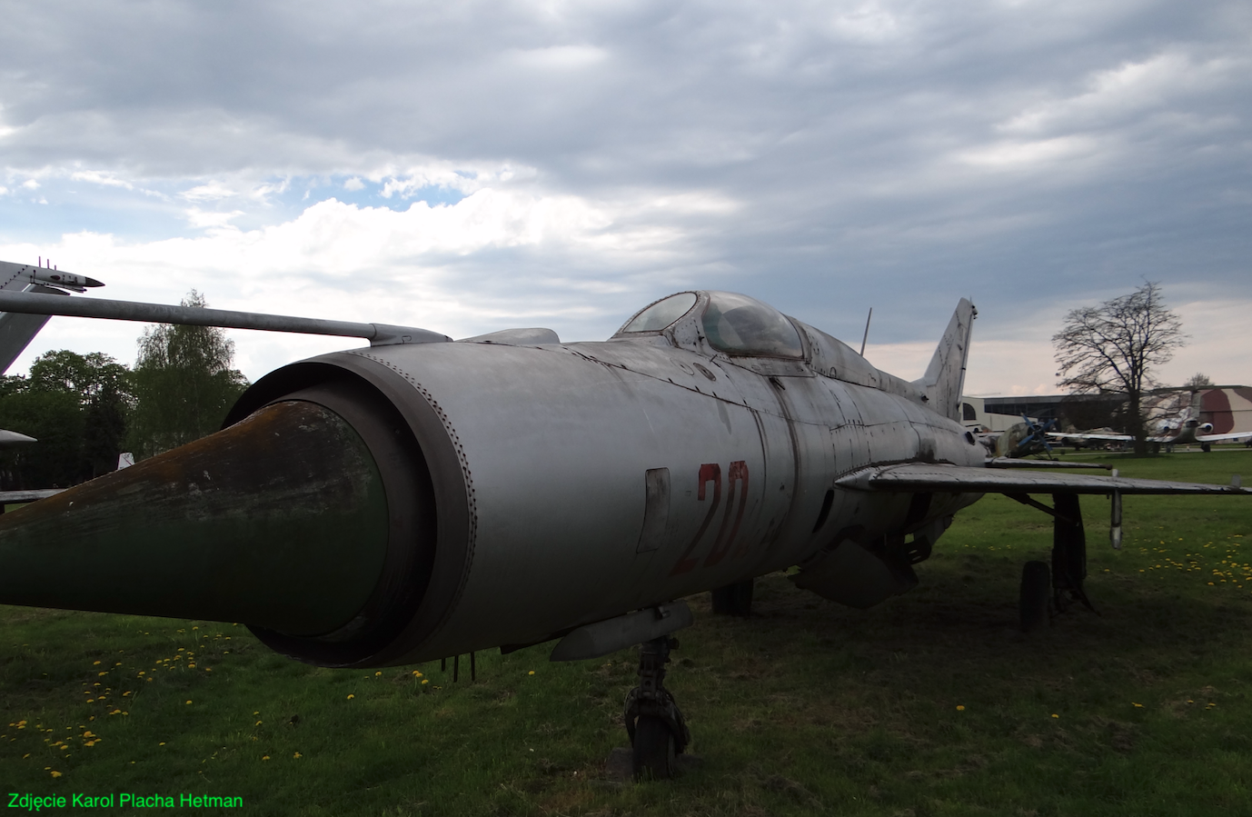 MiG-21 PF nb 2004. 2023 rok. Zdjęcie Karol Placha Hetman