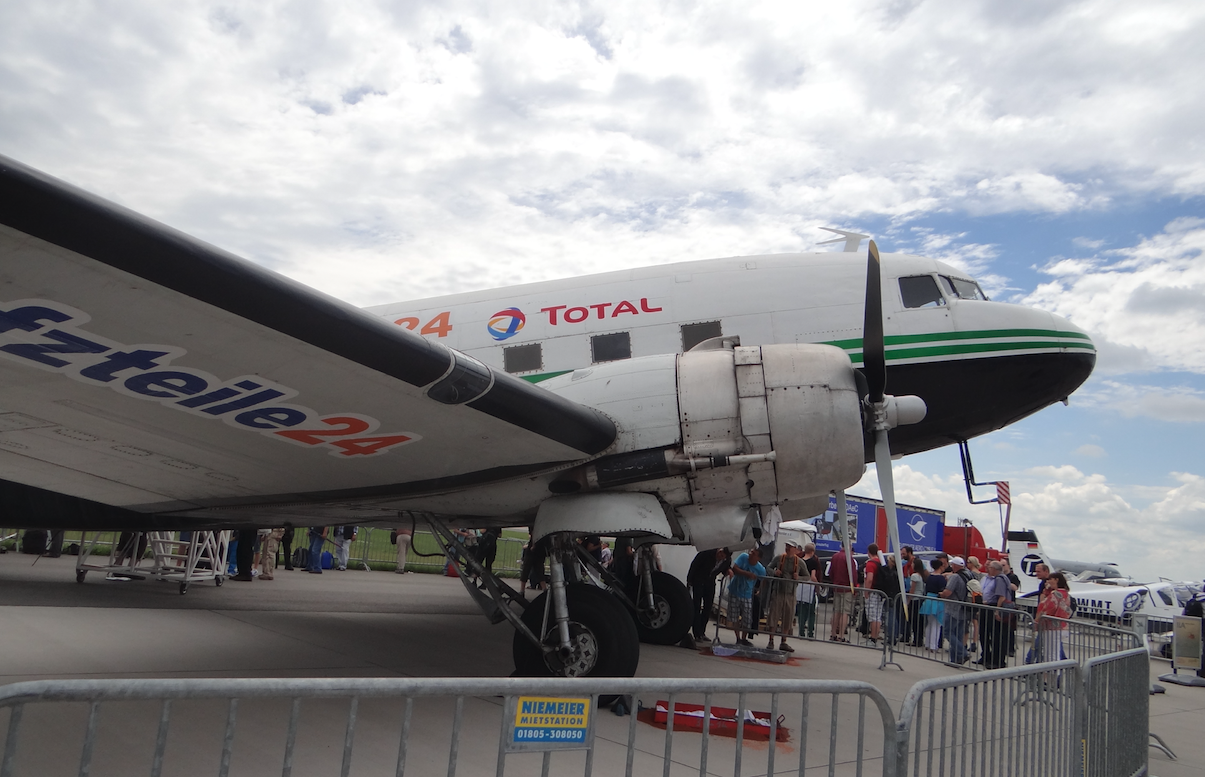 Douglas DC-3 / C-47 B D-CXXX. 2014 rok. Zdjęcie Karol Placha Hetman