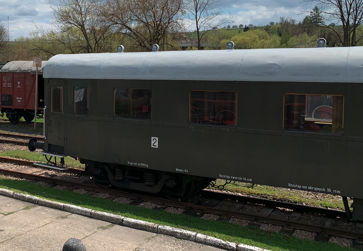 Passenger car No. 05 701 Bhuxz. 2021. Photo by Karol Placha Hetman