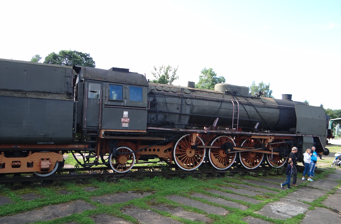 Steam locomotive Pt47-152. 2021. Photo by Karol Placha Hetman