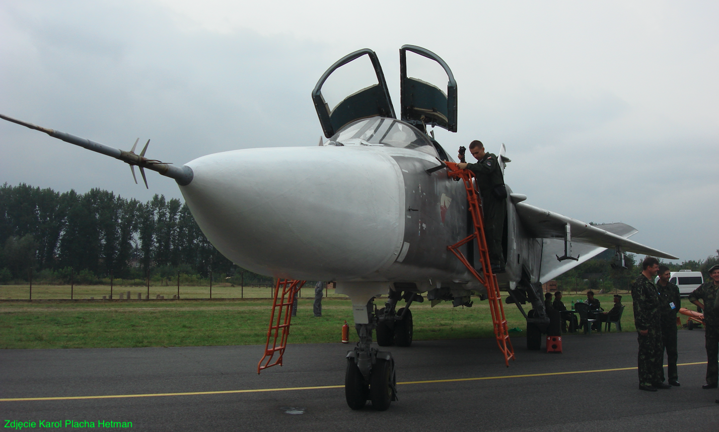 Suchoj Su-24. 2009 rok. Zdjęcie Karol Placha Hetman