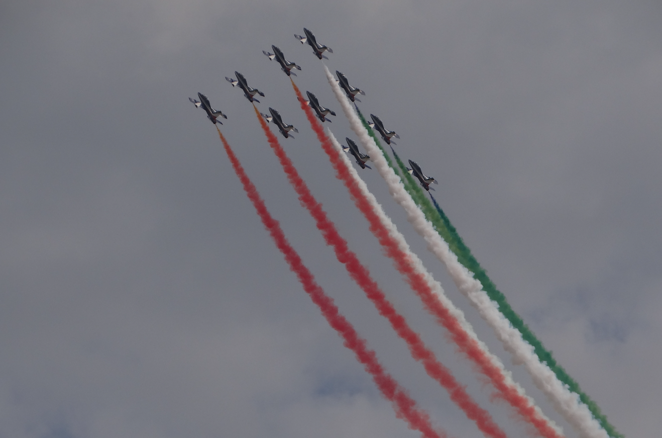 Frecce Tricolori Radom 2015 rok. Zdjęcie Karol Placha Hetman