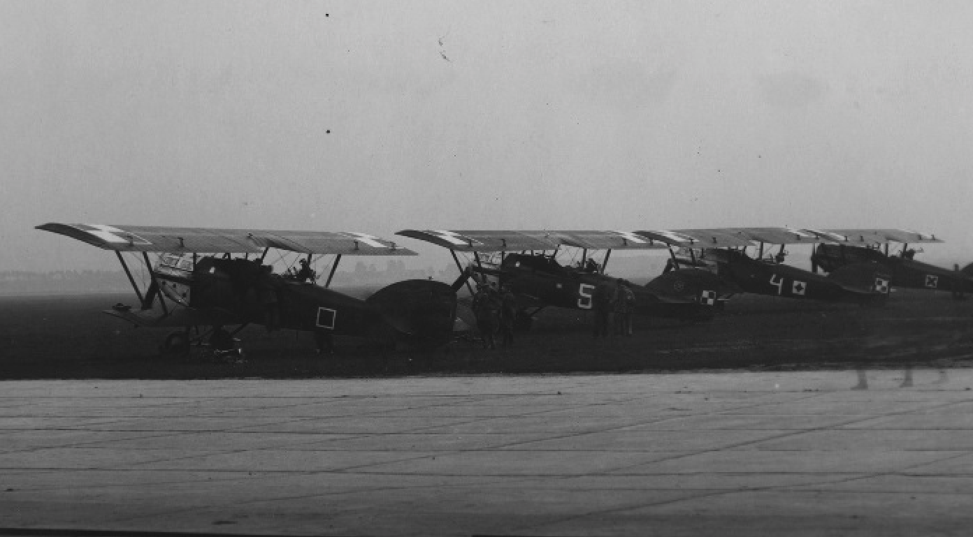 Potez XXV at the airport in Krakow, Rakowice-Czyżyny. Photo of LAC