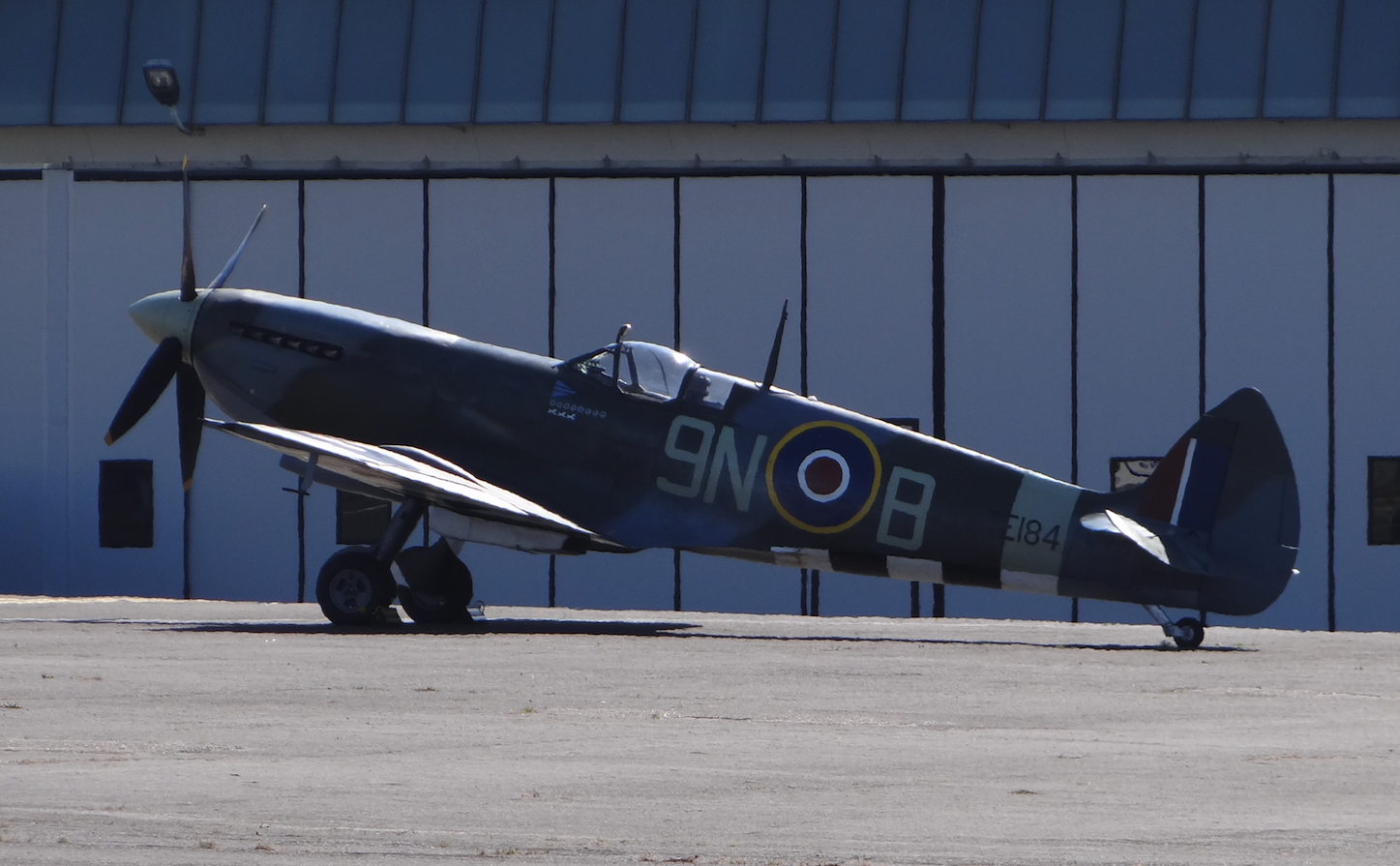 Supermarine Spitfire XVI E. Ławica 2018 year. Photo by Karol Placha Hetman