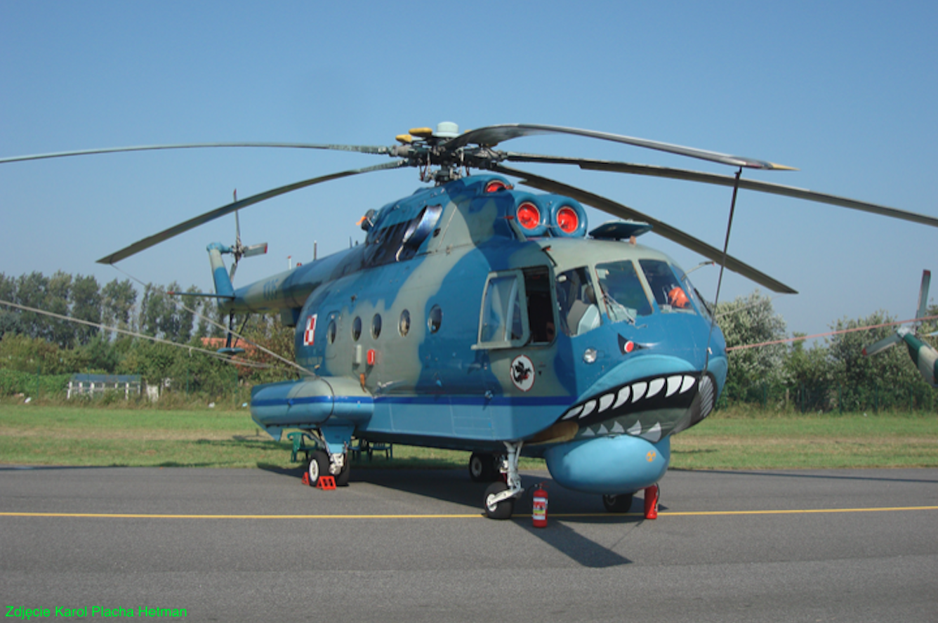 Mi-14 PŁ No. A1005. 2011 year. Photo by Karol Placha Hetman