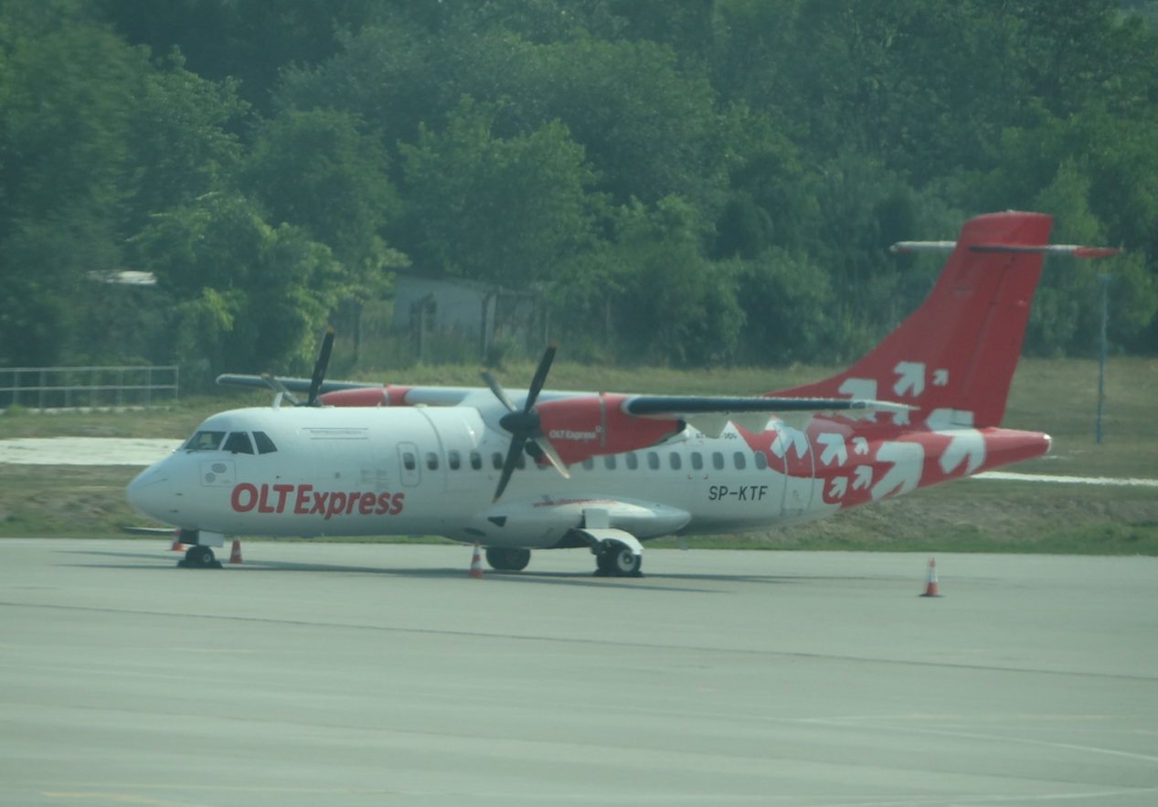 ATR 42-300, SP-KTF. 2012 year. Photo by Karol Placha Hetman