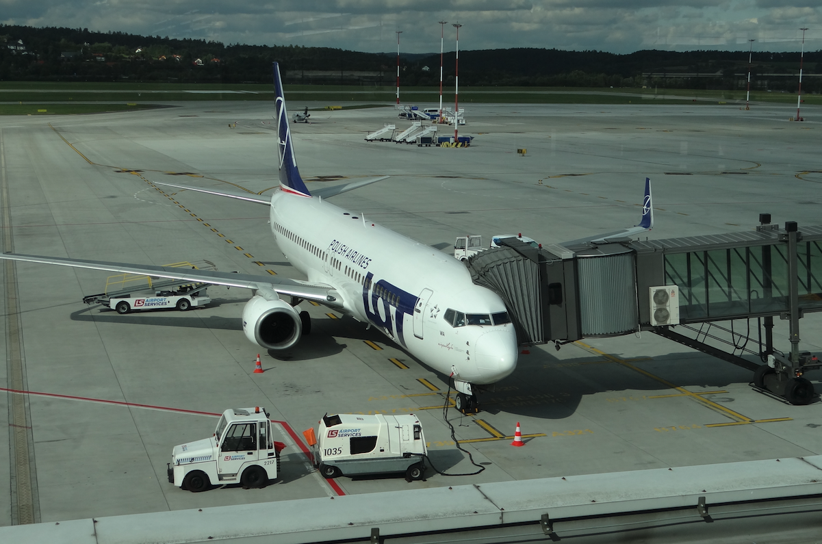 Airport Krakow - Balice. 2019 year. Photo by Karol Placha Hetman