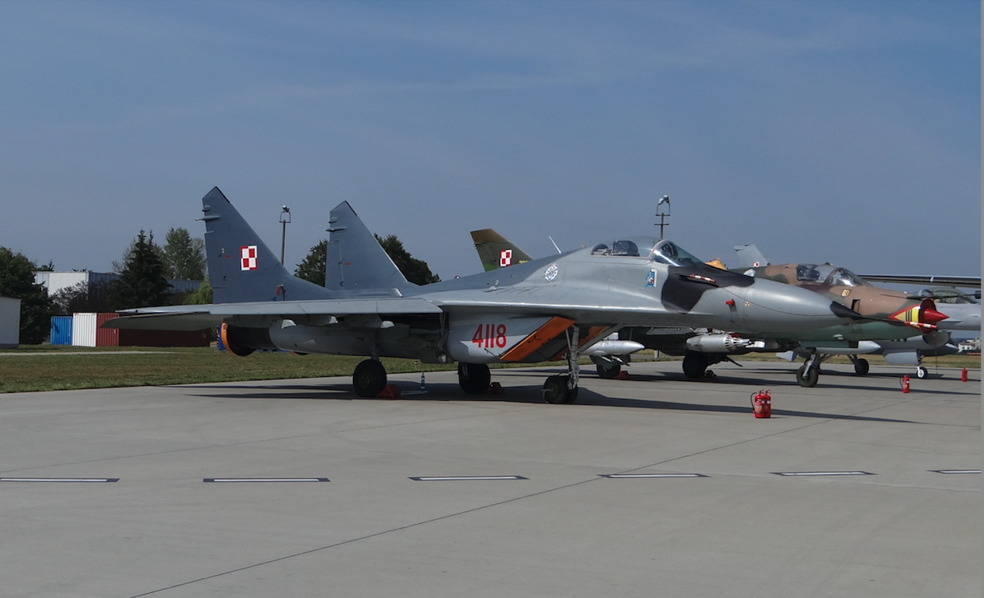 MiG-29 nb 4118. 2017 rok. Zdjęcie Karol Placha Hetman