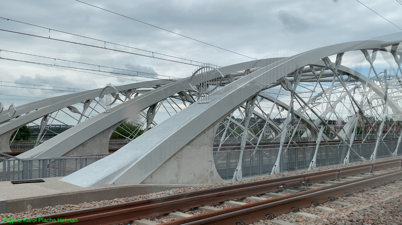 Most kolejowy. 2023 rok. Zdjęcie Karol Placha Hetman