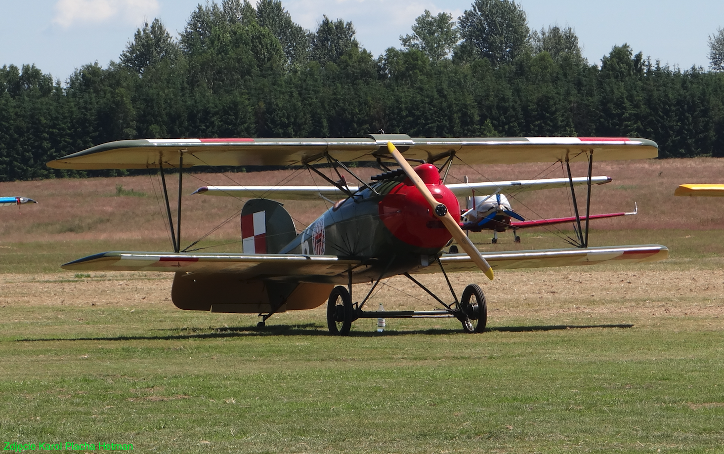 Albatros D.III nb 6. 7. Eskadra Myśliwska. 2023 rok. Zdjęcie Karol Placha Hetman