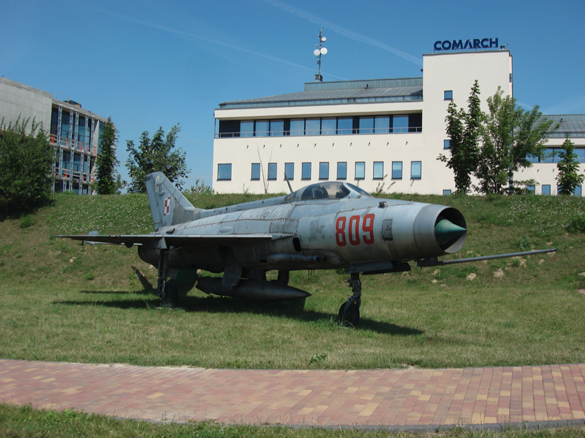 MiG-21 F-13 nb 809. 2007 year. Photo by Karol Placha Hetman