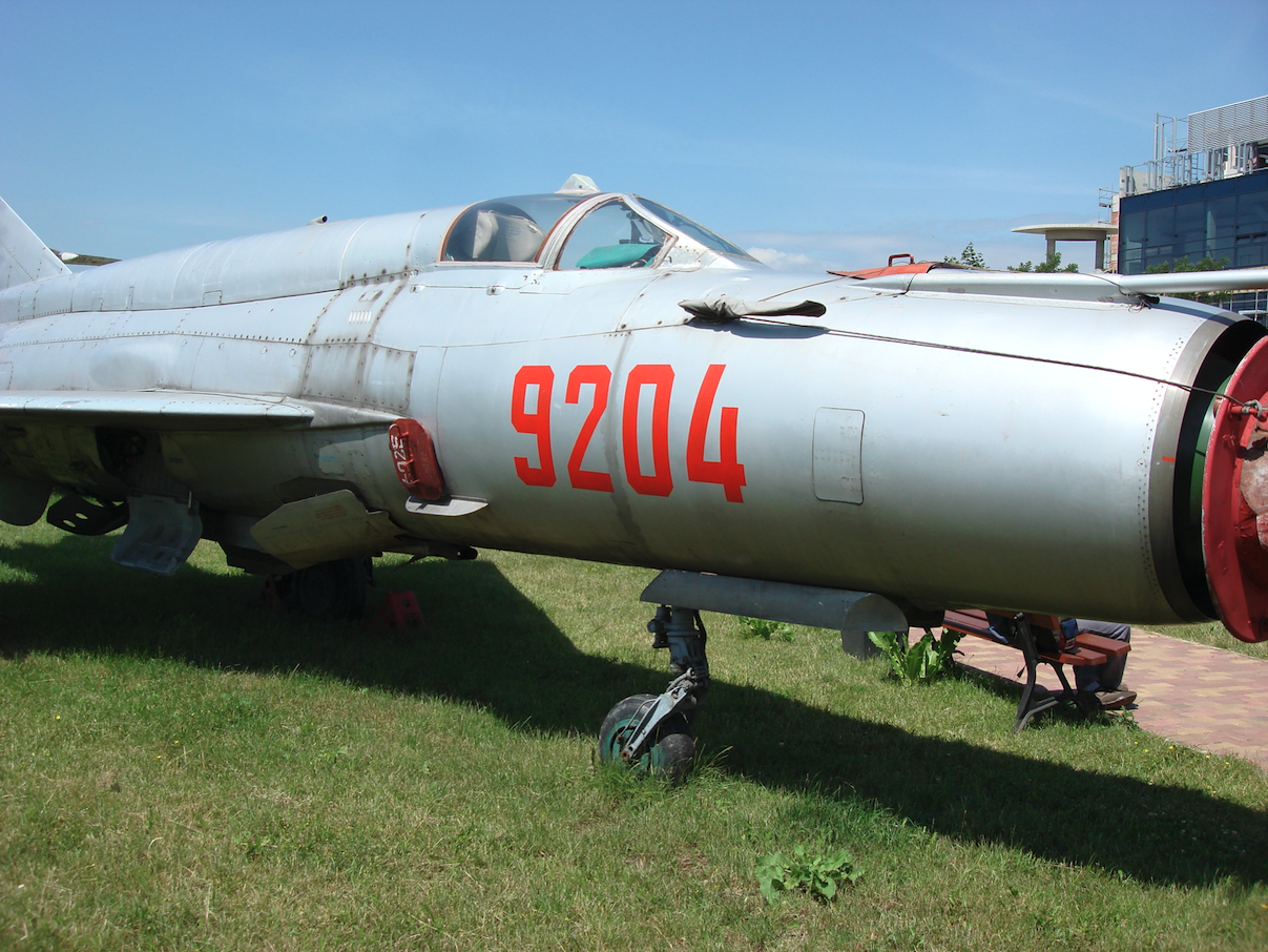 MiG-21 bis nb 9204. Czyżyny 2007 rok. Zdjęcie Karol Placha Hetman