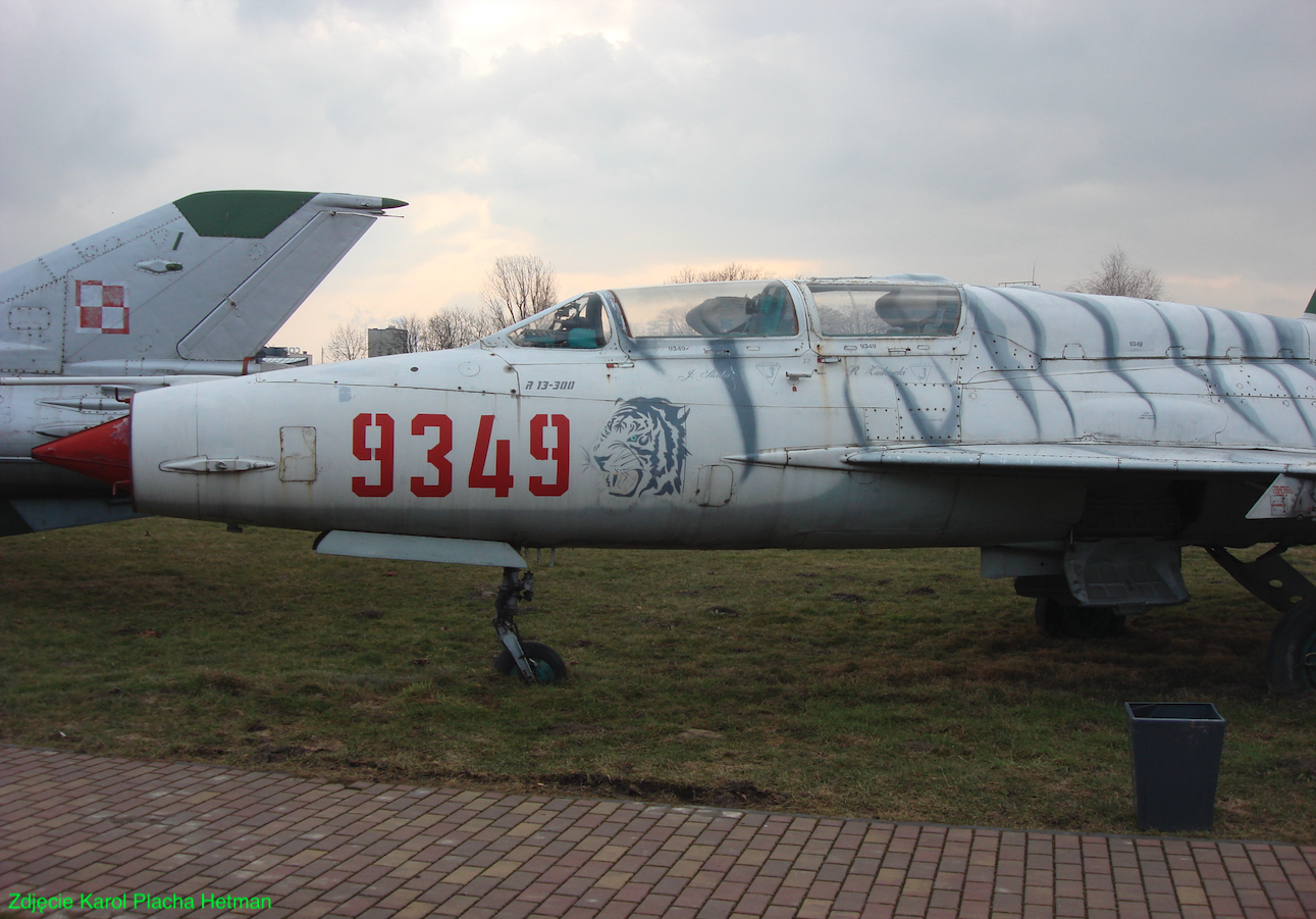 MiG-21 UM nb 9349. 2007 rok. Zdjęcie Karol Placha Hetman