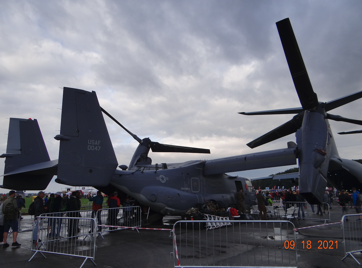 Bell-Boeing V-22 Osprey. 2021 year. Photo by Karol Placha Hetman