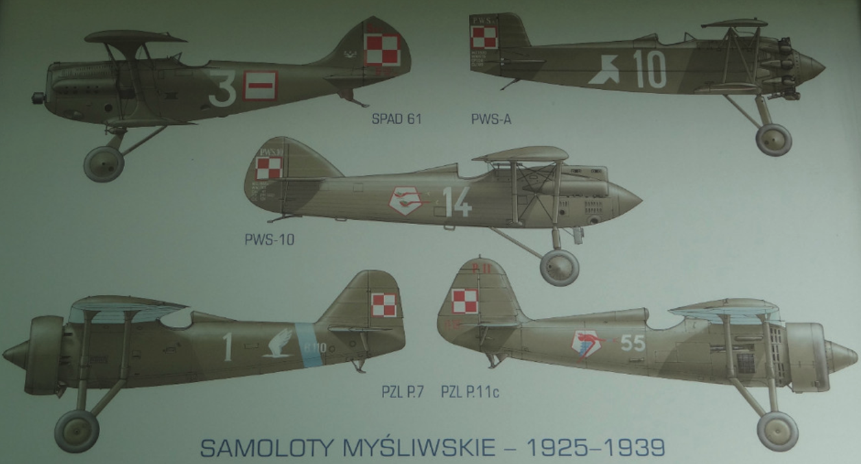 Samoloty myśliwskie 1925 - 1939. 2012 rok. Zdjęcie Karol Placha Hetman