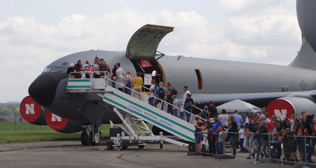 Boeing KC-135 R Stratotanker. 2018 rok. Zdjęcie Karol Placha Hetman