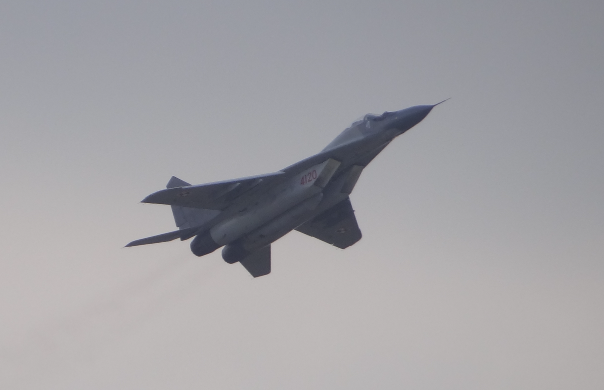 MiG-29 nb 4120. 2017 rok. Zdjęcie Karol Placha Hetman