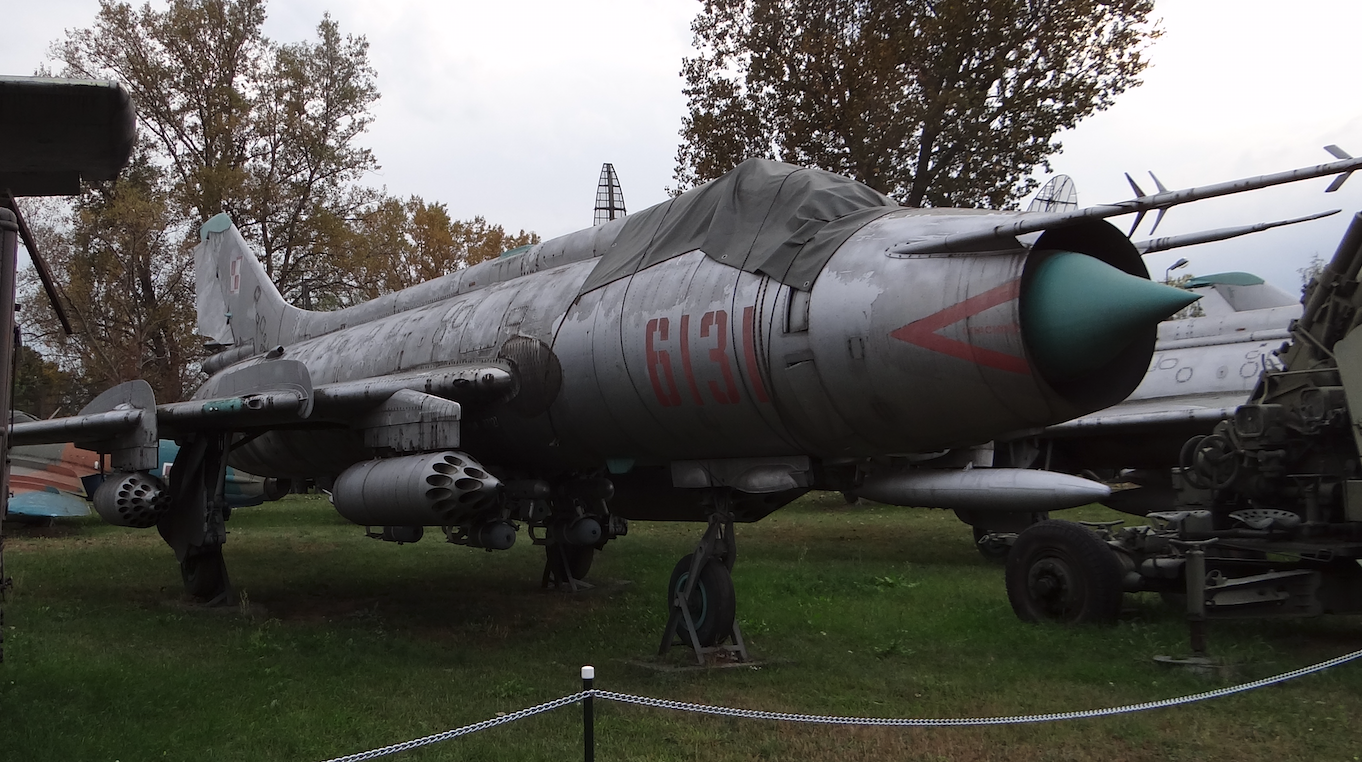 Suchoj Su-20 nb 6131. Warszawa 2012 rok. Zdjęcie Karol Placha Hetman