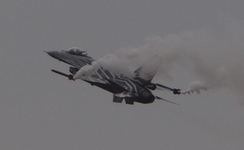 F-16 Belgijskich Sił Powietrznych. 2016 rok. Zdjęcie Karol Placha Hetman