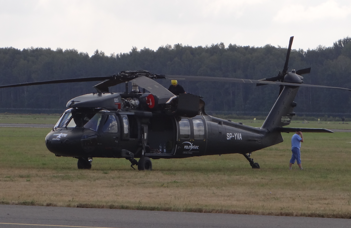 S-70i Black Hawk SP-YVA 2013 rok. Zdjęcie Karol Placha Hetman