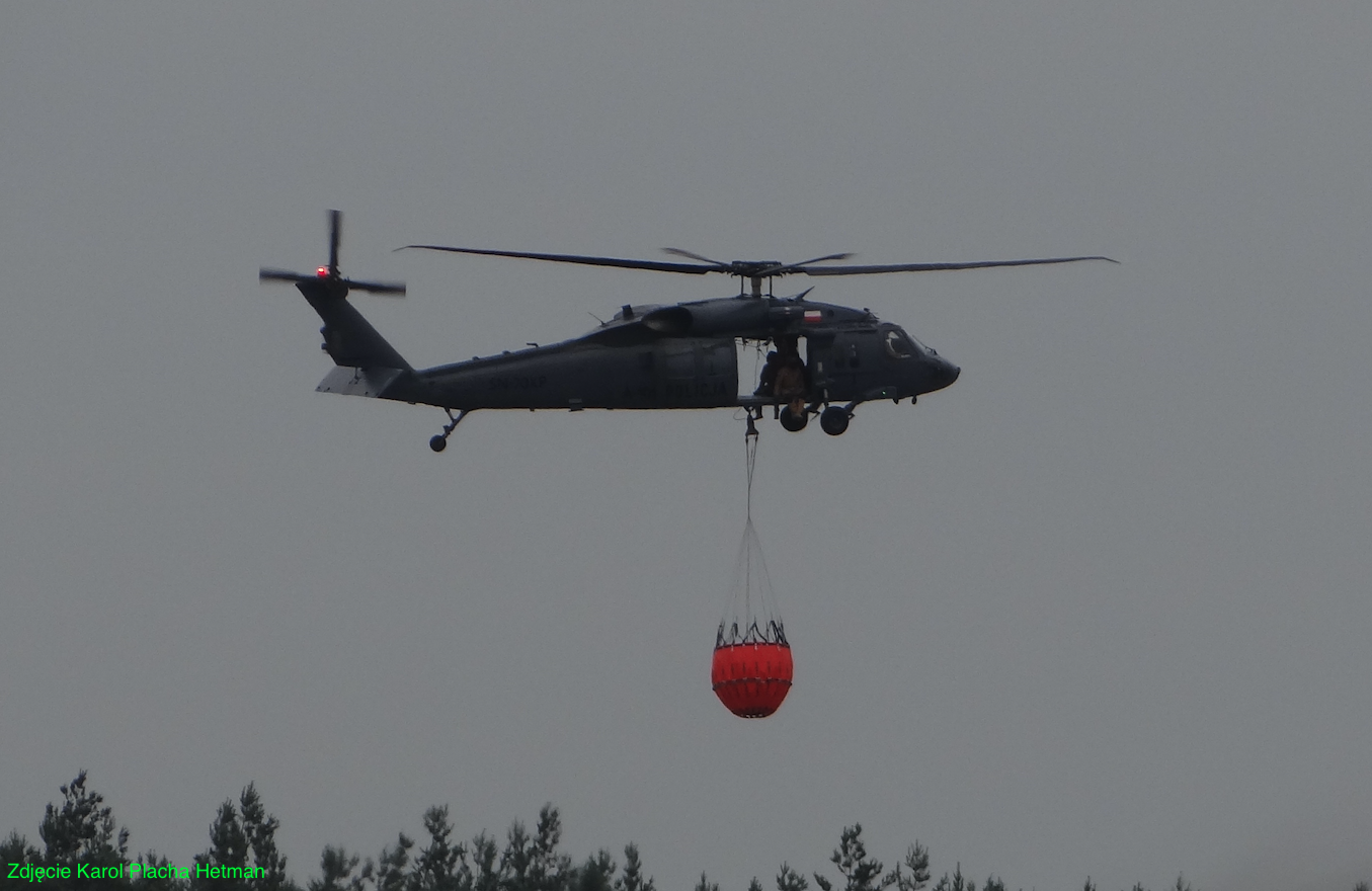 Sikorsky-Mielec Black Hawk S-70i SN-70XP. 2023 rok. Zdjęcie Karol Placha Hetman