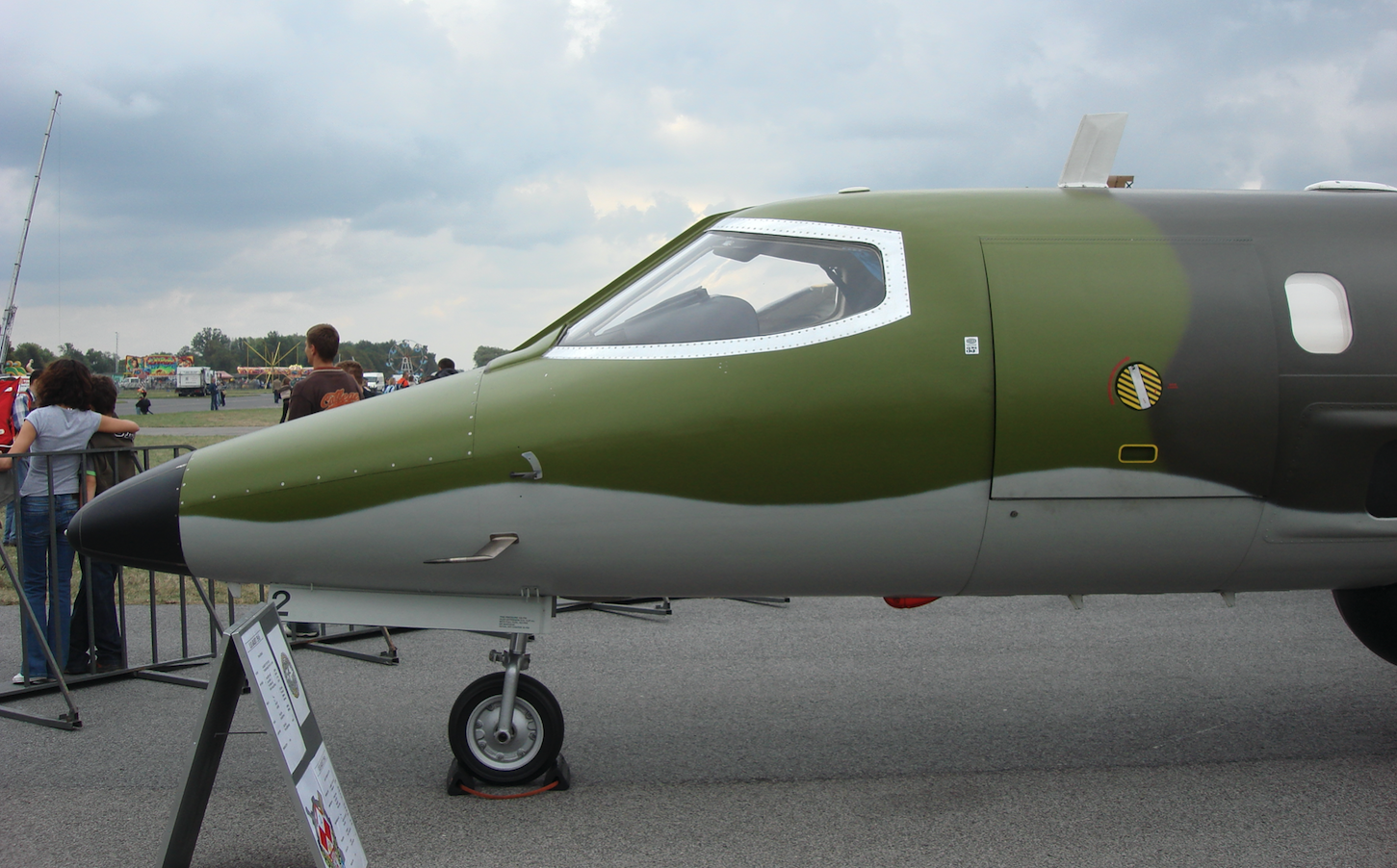 Learjet 35 Liberty. 2009 year. Photo by Karol Placha Hetman