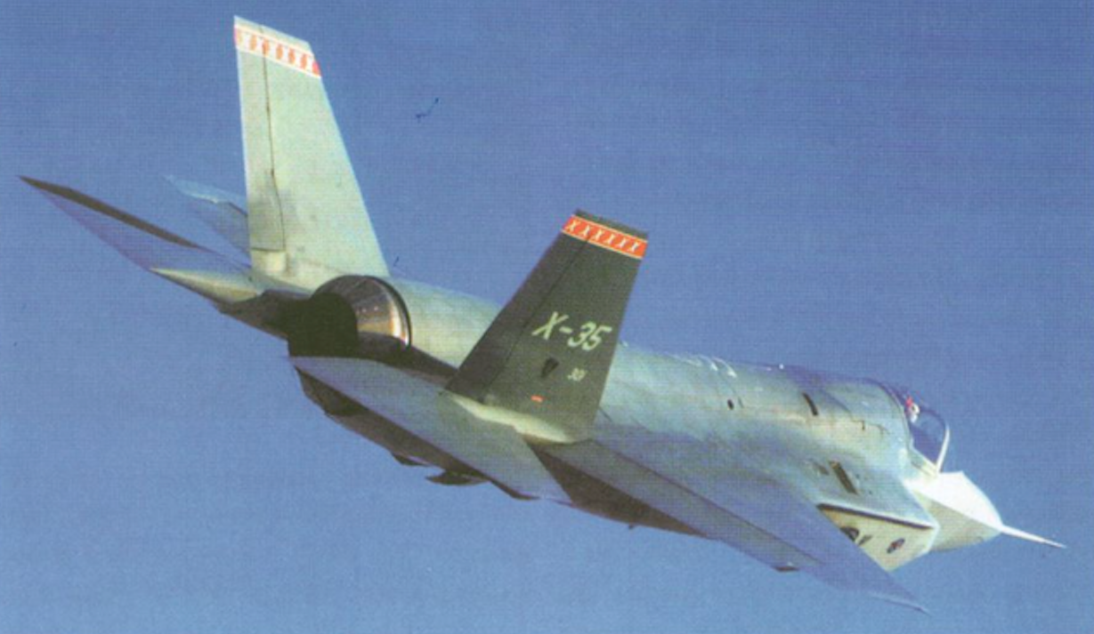 Lockheed X-35. 2004. Photo by Lockheed Martin